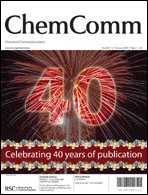front cover image for Chemical Communications, Issue 1, 2005