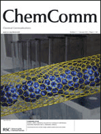 inside front cover image for Chemical Communications, Issue 1, 2005