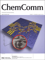 inside front cover image for Chemical Communications, Issue 14, 2005