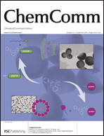 inside front cover image for Chemical Communications, Issue 33, 2005