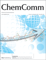 inside front cover image for Chemical Communications, Issue 36, 2005