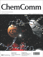 front cover image for Chemical Communications, Issue 3, 2006