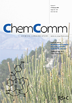 front cover image for Chemical Communications, Issue 4, 2004