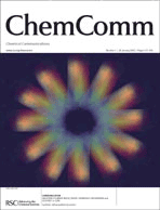 inside front cover image for Chemical Communications, Issue 4, 2005
