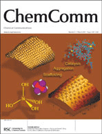 inside front cover image for Chemical Communications, Issue 9, 2005