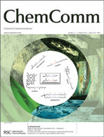 inside front cover image for Chemical Communications, Issue 11, 2005