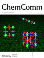 inside front cover image for Chemical Communications, Issue 12, 2005