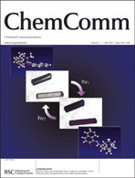 inside front cover image for Chemical Communications, Issue 17, 2005