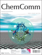 front cover image for Chemical Communications, Issue 18, 2005