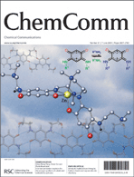 front cover image for Chemical Communications, Issue 21, 2005