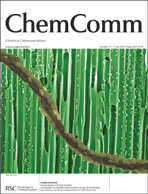 inside front cover image for Chemical Communications, Issue 21, 2005