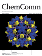 inside front cover image for Chemical Communications, Issue 25, 2005