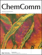 inside front cover image for Chemical Communications, Issue 26, 2005