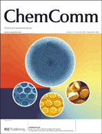 inside front cover image for Chemical Communications, Issue 39, 2005