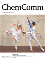 inside front cover image for Chemical Communications, Issue 42, 2005