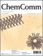 front cover image for Chemical Communications, Issue 44, 2005